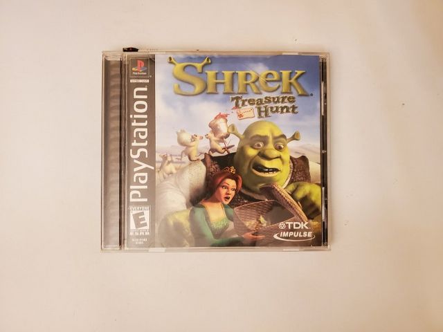 Sony PlayStation 1 Shrek Treasure Hunt video game