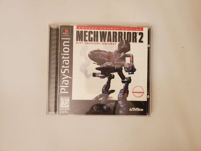 Sony PlayStation 1 MechWarrior 2: 31st Century Combat - Arcade Combat Edition video game