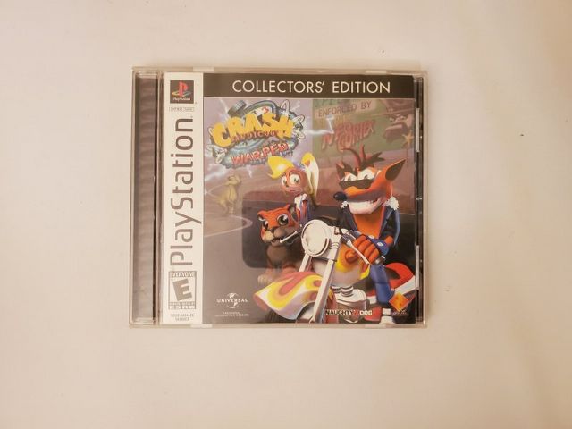 Sony PlayStation 1 Crash Bandicoot Warped Collectors' Edition video game