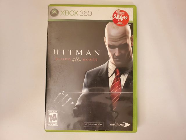Microsoft Xbox 360 Hitman Blood Money video game