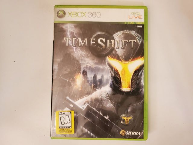 Microsoft Xbox 360 Timeshift video game