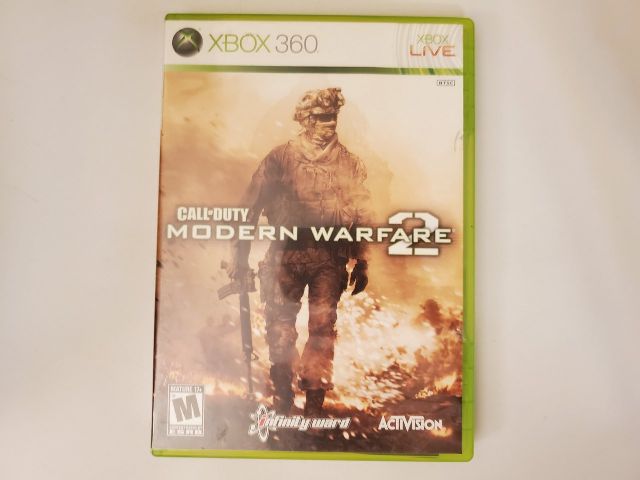 Microsoft Xbox 360 Call of Duty Modern Warfare 2 video game