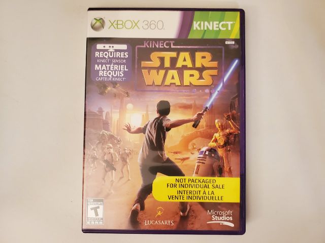 Microsoft Xbox 360 Kinect Star Wars video game