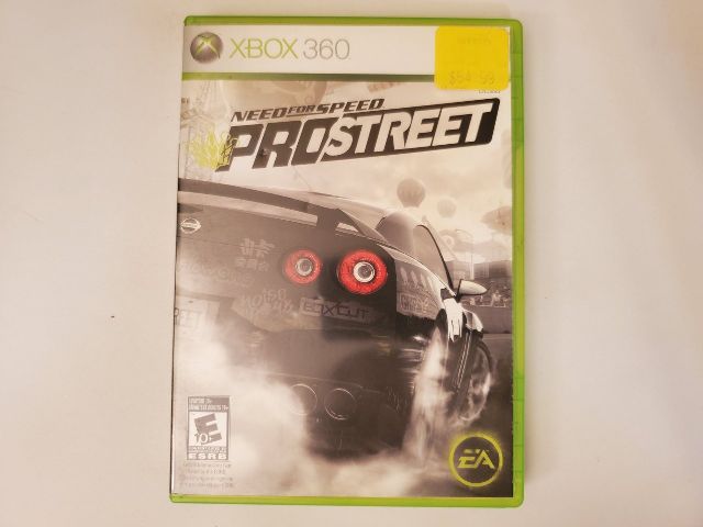 Microsoft Xbox 360 Need for Speed ProStreet video game