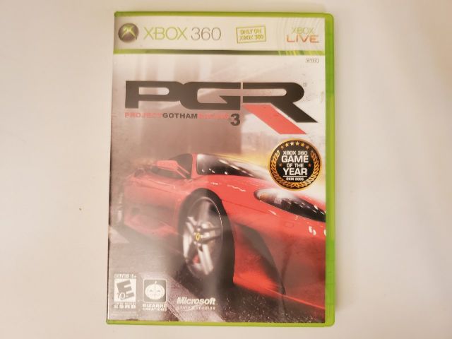Microsoft Xbox 360 Project Gotham Racing 3 video game