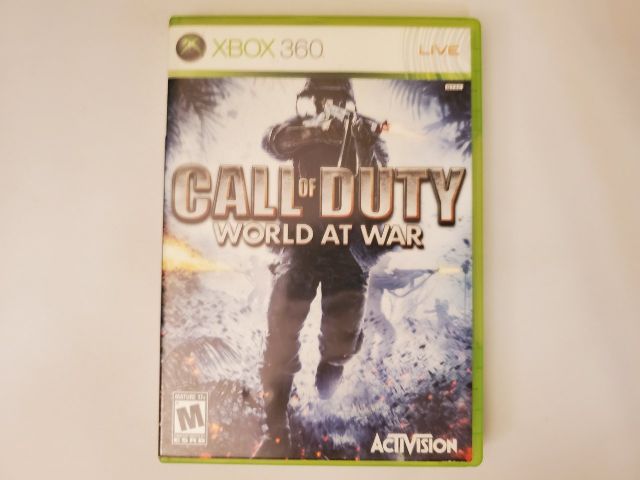 Microsoft Xbox 360 Call of Duty World At War video game