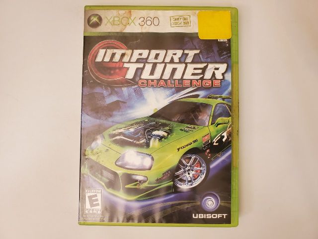 Microsoft Xbox 360 Import Tuner Challenge video game