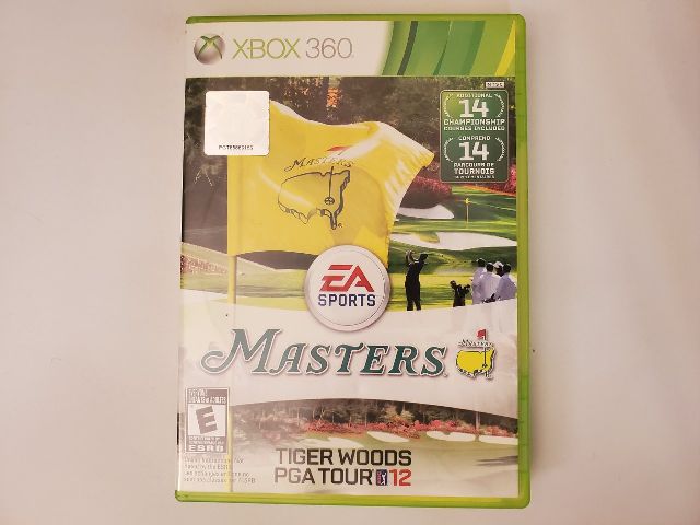 Microsoft Xbox 360 Tiger Woods PGA Tour 12 Masters video game