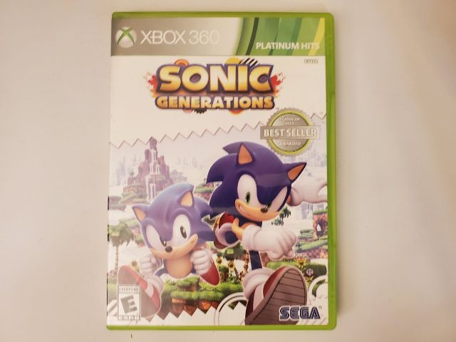 Microsoft Xbox 360 Sonic Generations Platinum Hits video game