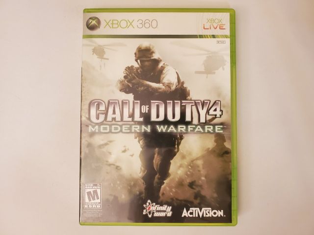 Microsoft Xbox 360 Call of Duty 4  Modern Warfare video game
