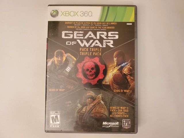 Microsoft Xbox 360 Gears of War Pack Triple video game