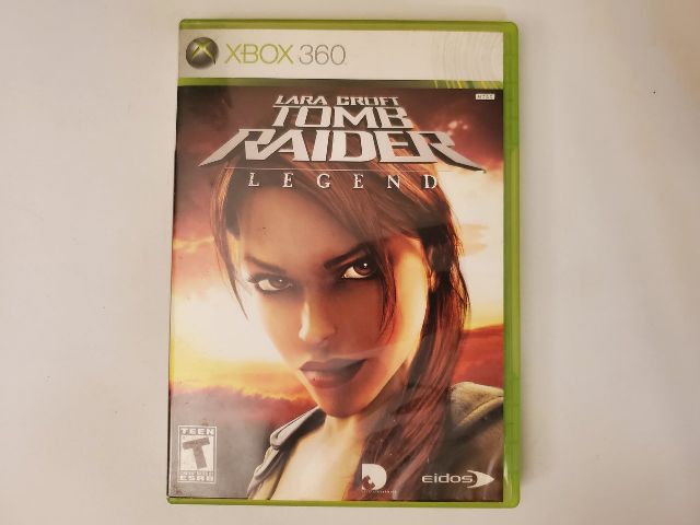 Microsoft Xbox 360 Lara Croft Tomb Raider Legend video game