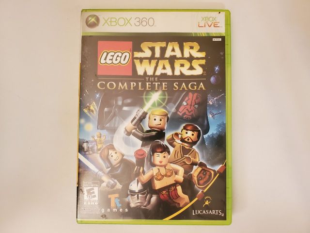 Microsoft Xbox 360 Lego Star Wars The Complete Saga video game
