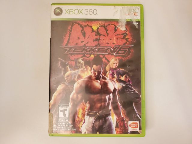 Microsoft Xbox 360 Tekken 6 video game