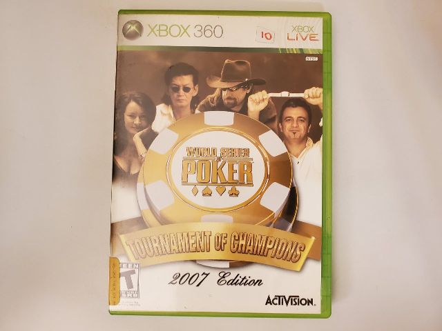 Microsoft Xbox 360 World Series of Poker Tournament of Champions 2007 video game