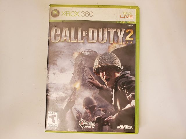 Microsoft Xbox 360 Call of Duty 2 video game