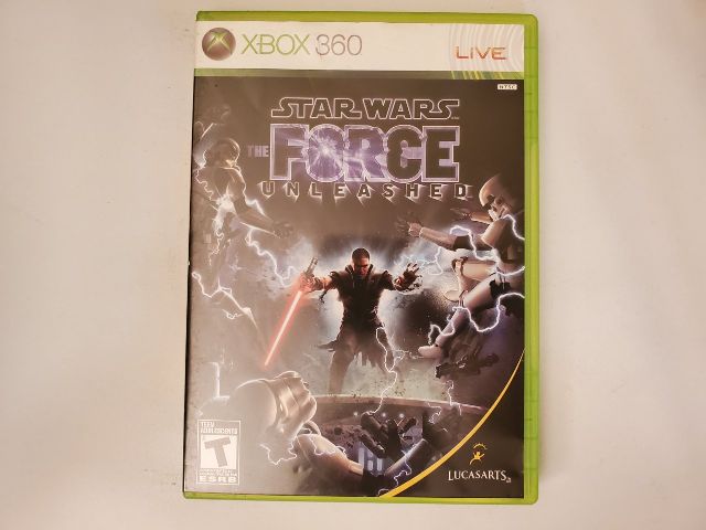 Microsoft Xbox 360 Star Wars The Force Unleashed video game