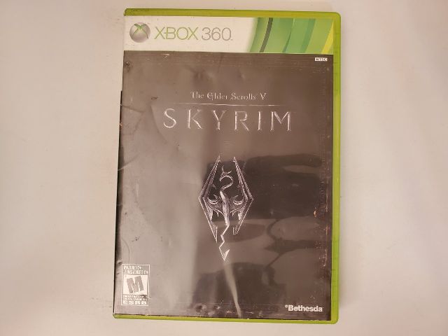 Microsoft Xbox 360 Skyrim The Elder Scrolls V video game