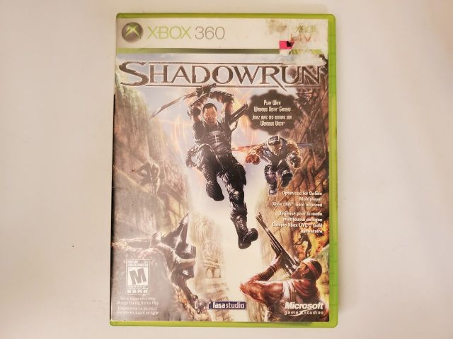 Microsoft Xbox 360 Shadowrun video game