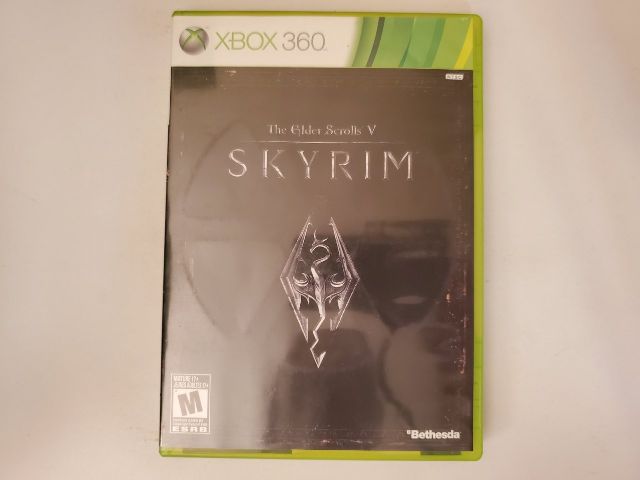 Microsoft Xbox 360 Skyrim The Elder Scrolls V video game