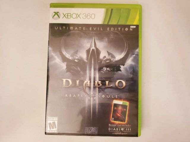 Microsoft Xbox 360 Diablo III Reaper of Souls Ultimate Evil Edition video game