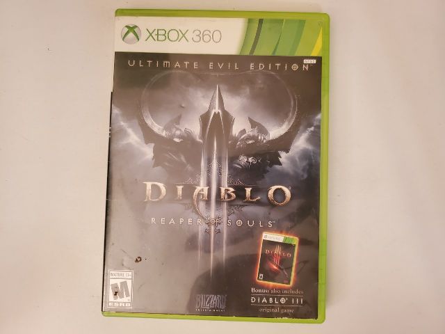 Microsoft Xbox 360 Diablo III Reaper of Souls Ultimate Evil Edition video game