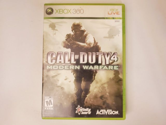 Microsoft Xbox 360 Call of Duty 4  Modern Warfare video game
