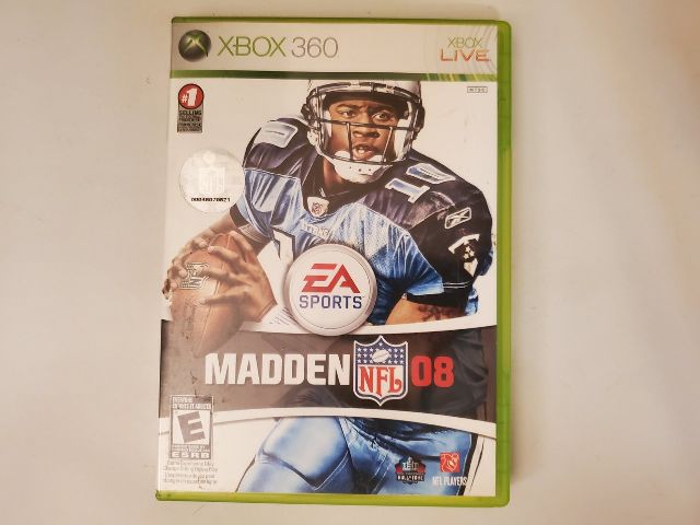 Microsoft Xbox 360 Madden NFL 08 video game