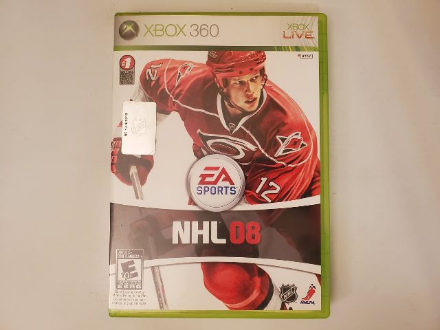 Microsoft Xbox 360 NHL 08 video game