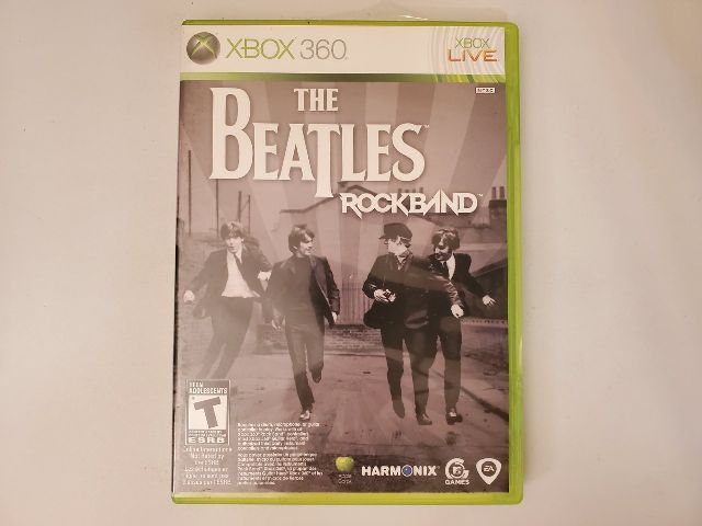 Microsoft Xbox 360 The Beatles Rockband video game