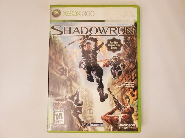 Microsoft Xbox 360 Shadowrun video game