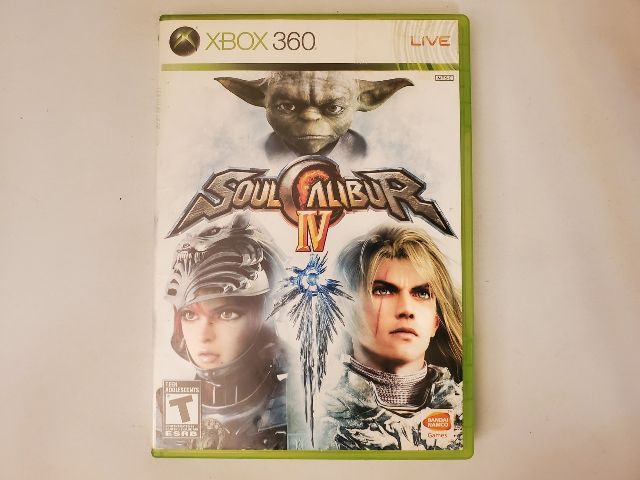 Microsoft Xbox 360 Soul Calibur IV video game
