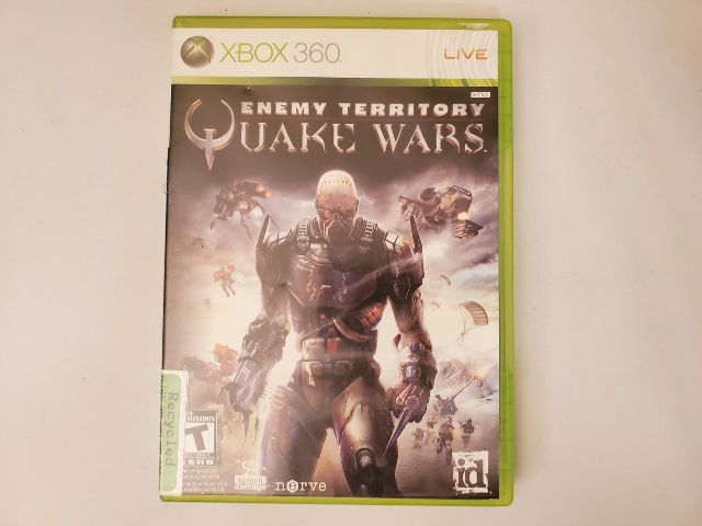 Microsoft Xbox 360 Enemy Territory Quake Wars video game