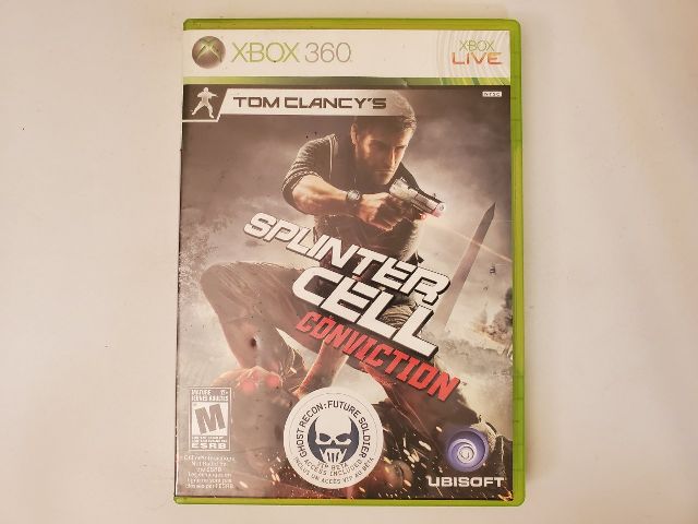 Microsoft Xbox 360 Tom Clancy's Splinter Cell Conviction video game
