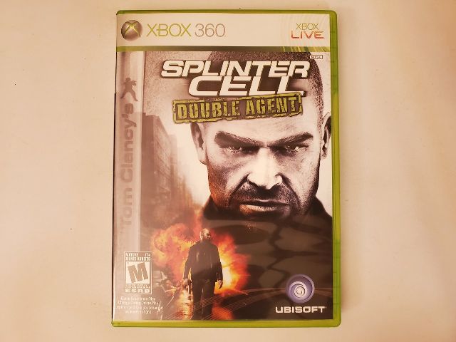 Microsoft Xbox 360 Splinter Cell Double Agent video game