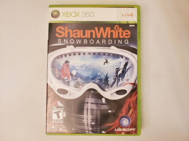 Microsoft Xbox 360 Shaun White Snowboarding video game