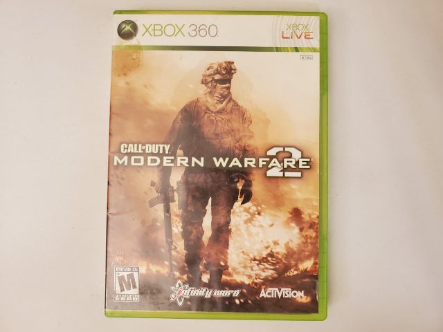 Microsoft Xbox 360 Call of Duty Modern Warfare 2 video game