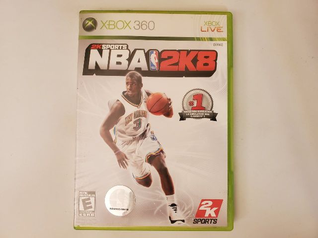 Microsoft Xbox 360 NBA 2K8 video game