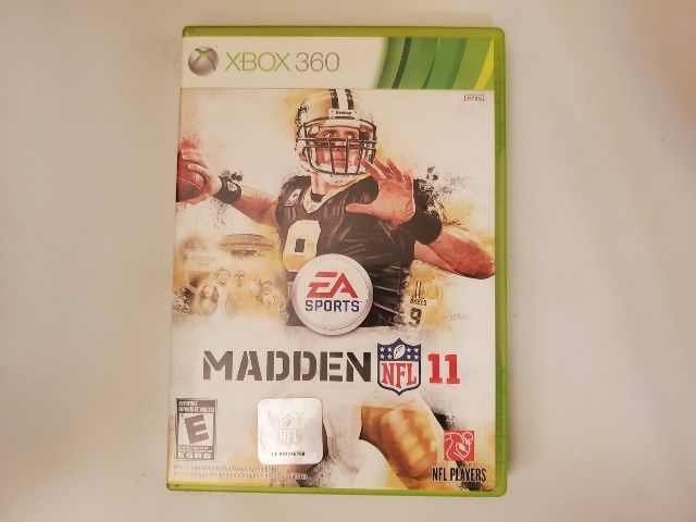 Microsoft Xbox 360 Madden 11 video game