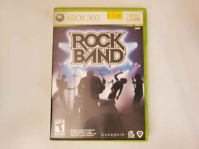 Microsoft Xbox 360 Rock Band video game