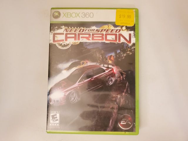 Microsoft Xbox 360 Need for Speed Carbon video game