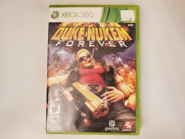 Microsoft Xbox 360 Duke Nukem Forever video game