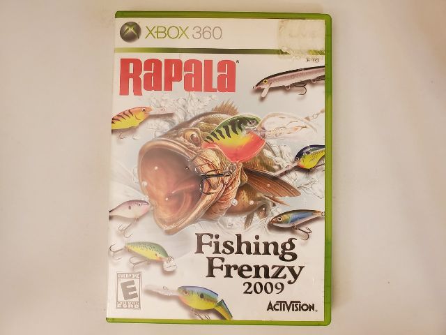 Microsoft Xbox 360 Rapala Fishing Frenzy 2009 video game