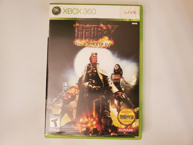 Microsoft Xbox 360 Hellboy The Science of Evil video game
