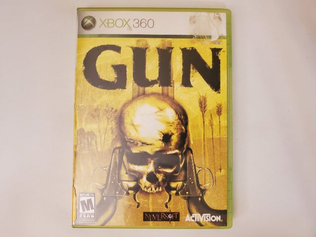 Microsoft Xbox 360 GUN video game