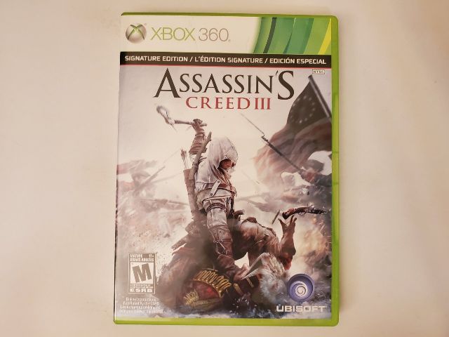 Microsoft Xbox 360 Assassin's Creed III Signature Edition video game