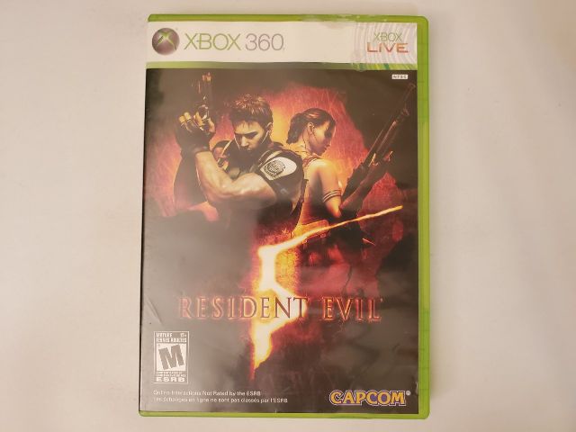 Microsoft Xbox 360 Resident Evil 5 video game
