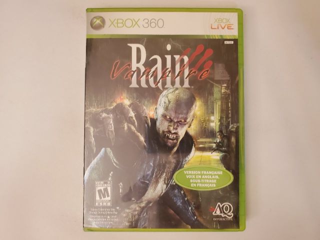 Microsoft Xbox 360 Rain Vampire video game