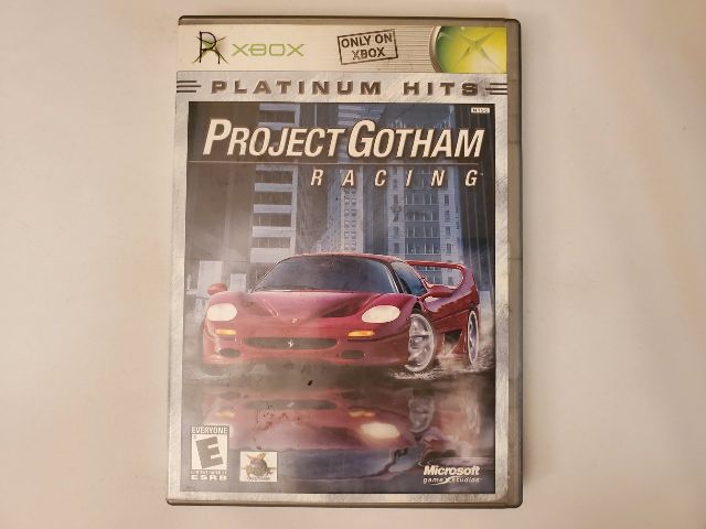 Microsoft Xbox Project Gotham Racing Platinum Hits video game