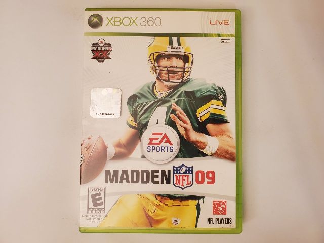 Microsoft Xbox 360 Madden 09 video game